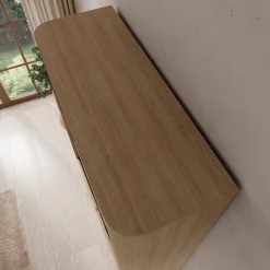 Barbados - Boekenkast - Eiken - 103x39x170 cm