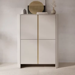 Barbados - Dressoir - Beige - 103x39x132 cm