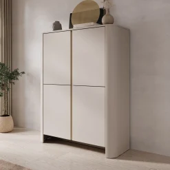 Barbados - Dressoir - Beige - 103x39x132 cm