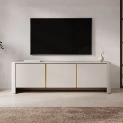 Barbados - TV-Meubel - Beige - 168x39x52 cm