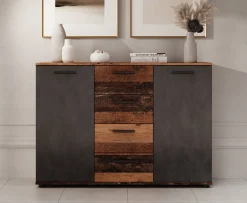 Bellini - Dressoir - Donker/old wood - 120x33x85 cm