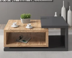 Bello - Salontafel - Eiken/antraciet