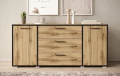 Betty - Dressoir - Eiken - 150x40x68 cm