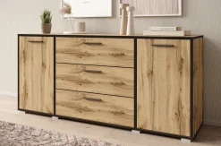 Betty - Dressoir - Eiken - 150x40x68 cm