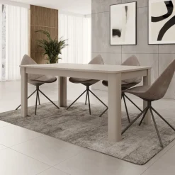 Bijou - Eetkamertafel - Beige - 160x90x73 cm