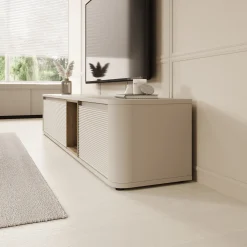Bijou - TV-Meubel - Beige - 215x41x42 cm