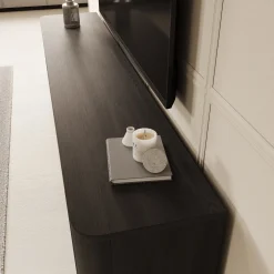 Bijou - TV-Meubel - Zwart - 215x41x42 cm
