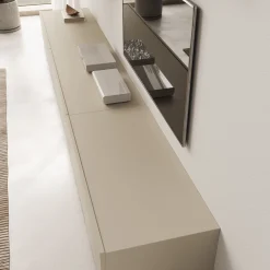 Bolivar - Wandmeubel - Beige - 270x41x26 cm