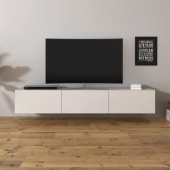 Bonzo - TV-Meubel - Beige - 180x33x30 cm