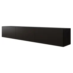 Bonzo - TV-Meubel - Mat zwart - 180x33x30 cm