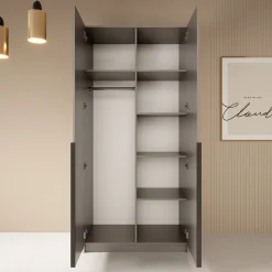 Bruno - Kledingkast 2-deurs - Beige