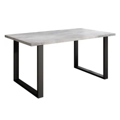 Butter - Eetkamertafel - Betonlook - 160x90x76 cm