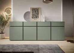 Cainan - Dressoir - Groen - 225x40x78 cm