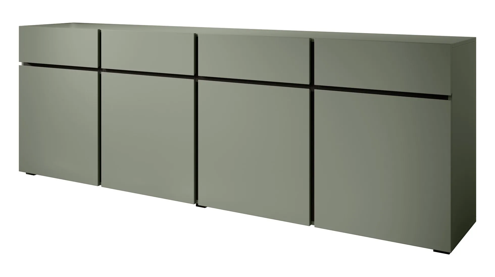 Cainan - Dressoir - Groen - 225x40x78 cm