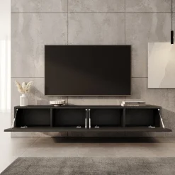 Caius - TV-Meubel - Zwart