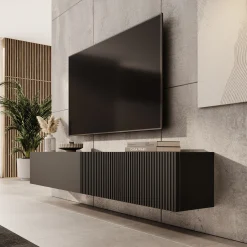 Caius - TV-Meubel - Zwart