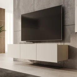 Calabas - TV-Meubel - Beige - 150x43x37 cm