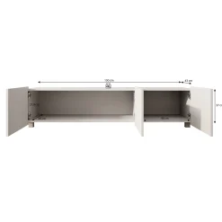 Calabas - TV-Meubel - Beige - 150x43x37 cm