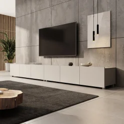 Calabas - TV-Meubel - Beige - 300x43x37 cm