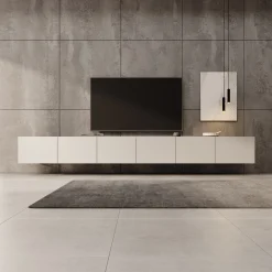 Calabas - TV-Meubel - Beige - 300x43x37 cm