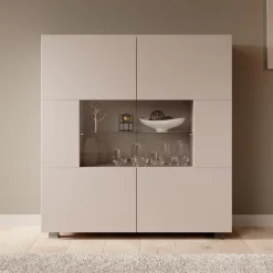 Calgary - Dressoir - Beige - 100x35x107 cm