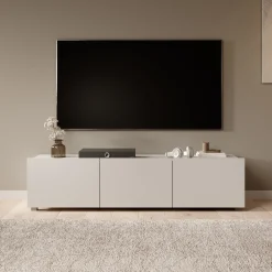 Calgary - TV-Meubel - met 3 deuren - Beige - 150x43x37 cm
