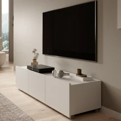 Calgary - TV-Meubel - met 3 deuren - Beige - 150x43x37 cm