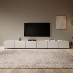 Calgary - TV-Meubel - met 6 deuren - Beige - 300x43x37 cm