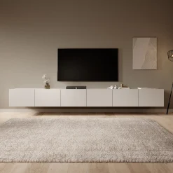 Calgary - TV-Meubel - met 6 deuren - Beige - 300x43x37 cm