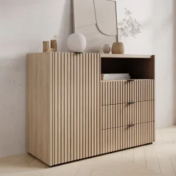 Callahan - Dressoir - Eiken - 106x40x80 cm