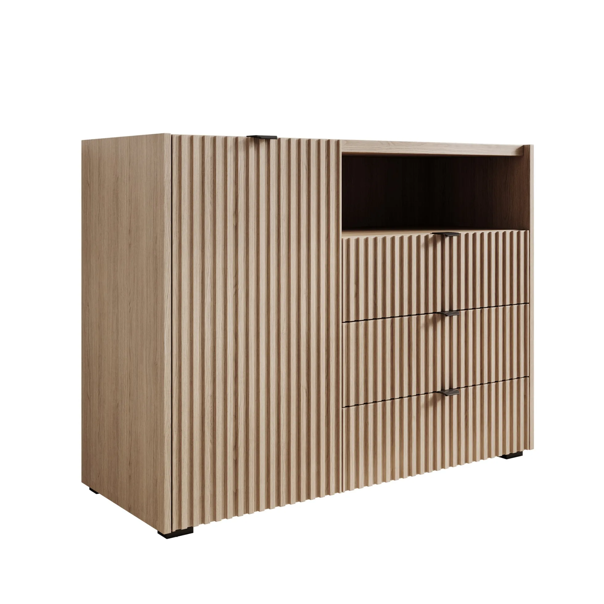 Callahan - Dressoir - Eiken - 106x40x80 cm