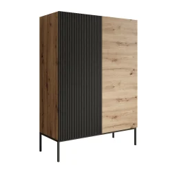 Capri - Dressoir - Eiken - 100x42x140 cm