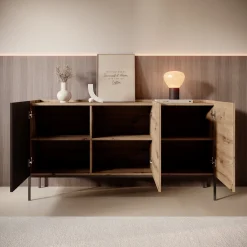 Capri - Dressoir - Eiken - 150x42x80 cm