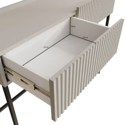 Capri - Kaptafel - Beige - 100x32x80 cm