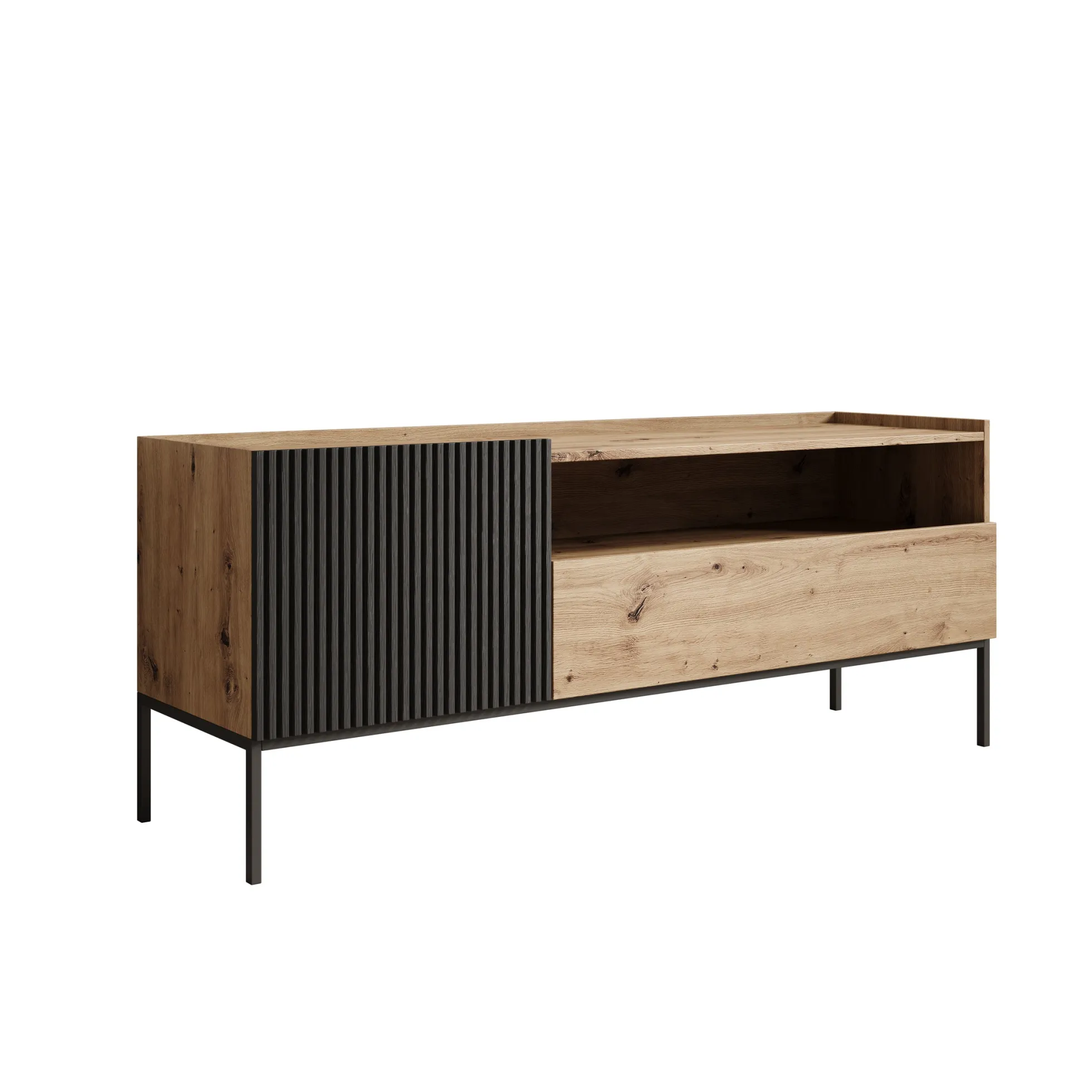 Capri - TV-Meubel - Eiken - 150x42x60 cm
