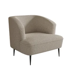 Caracas - Fauteuil - Teddystof beige