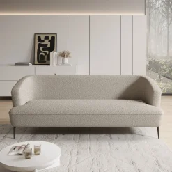 Caracas - 3-zitsbank - Teddystof beige