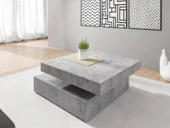Carlo - Salontafel verstelbaar - Betonlook