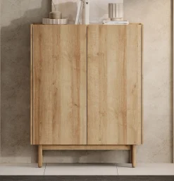 Cayenne - Dressoir - Eiken - 97x37x122 cm