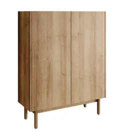 Cayenne - Dressoir - Eiken - 97x37x122 cm