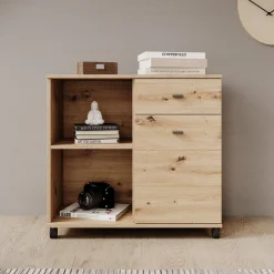 Celeste - Dressoir - Eikenpatroon - 77x35x73 cm