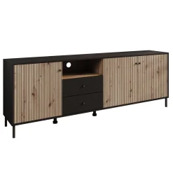 Charles - TV-Meubel met 3 deuren - Eiken - 208 cm