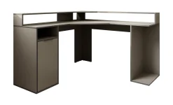 Charlotte - Bureau - Grijs - 139x139 cm