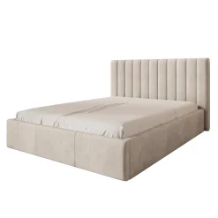 Chief - Tweepersoonsbed - Velvet beige - 160x200 cm