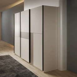 Cotto - Kledingkast met schuifdeuren - Beige - 270x60x210 cm