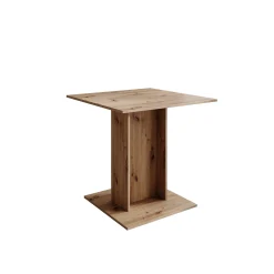 Cova - Eetkamertafel - Eikenpatroon - 80x80x76 cm
