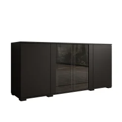 Cres 2 - Dressoir - Zwart - 150x40x70 cm