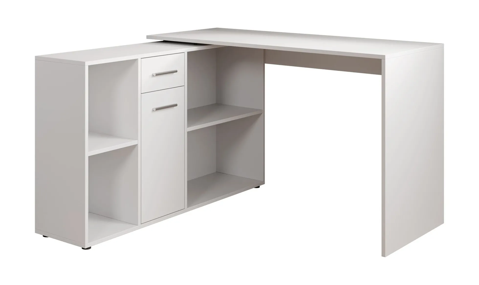 Crister - Bureau - Wit - 122x120 cm