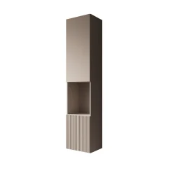 Cruzar 2 - Vitrinekast - Beige - 40x30x180 cm