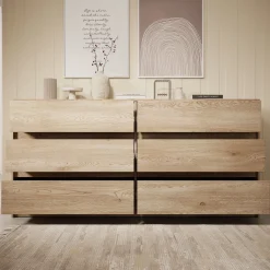 Cuarto - Ladekast - Eiken - 181x40x87 cm